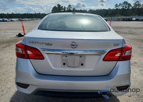 2018 Nissan Sentra S из США, поврежденный, VIN 3N1AB7AP9JY318437